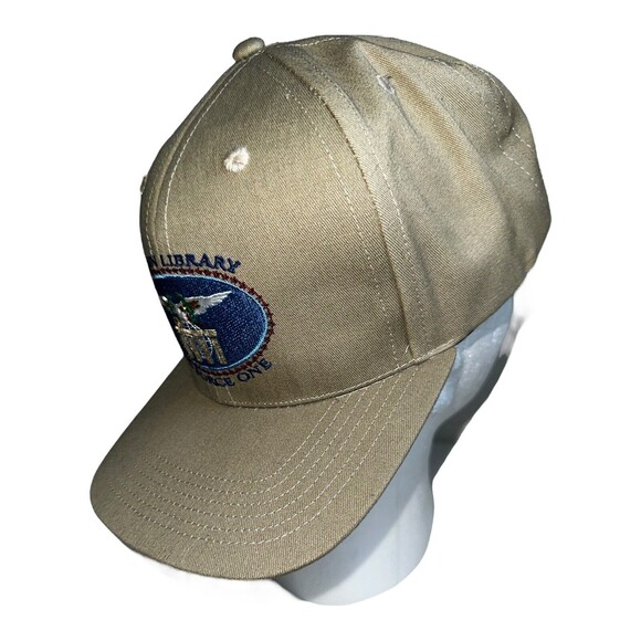 Air Force One Adjustable Baseball Hat Cap Embroidered Logo Ronald Reagan Library - Picture 3 of 12